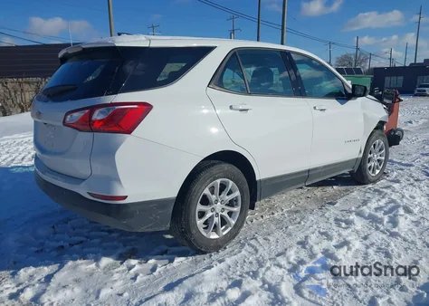 2019 Chevrolet Equinox Ls из США, поврежденный, VIN 3GNAXHEVXKS635054